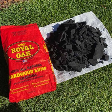 rotal oak|royal oak lump charcoal.